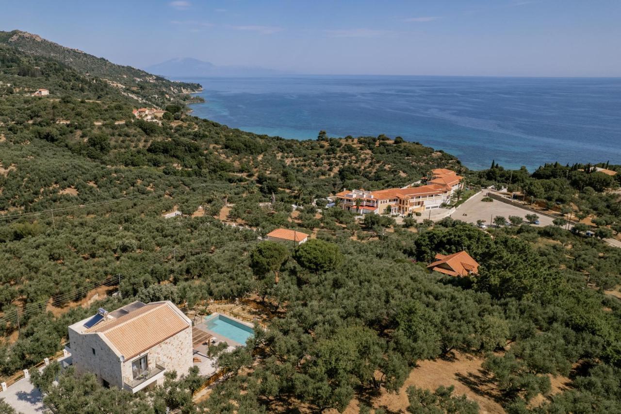Cossoro Villas Zakynthos Xirokástellon Exteriör bild